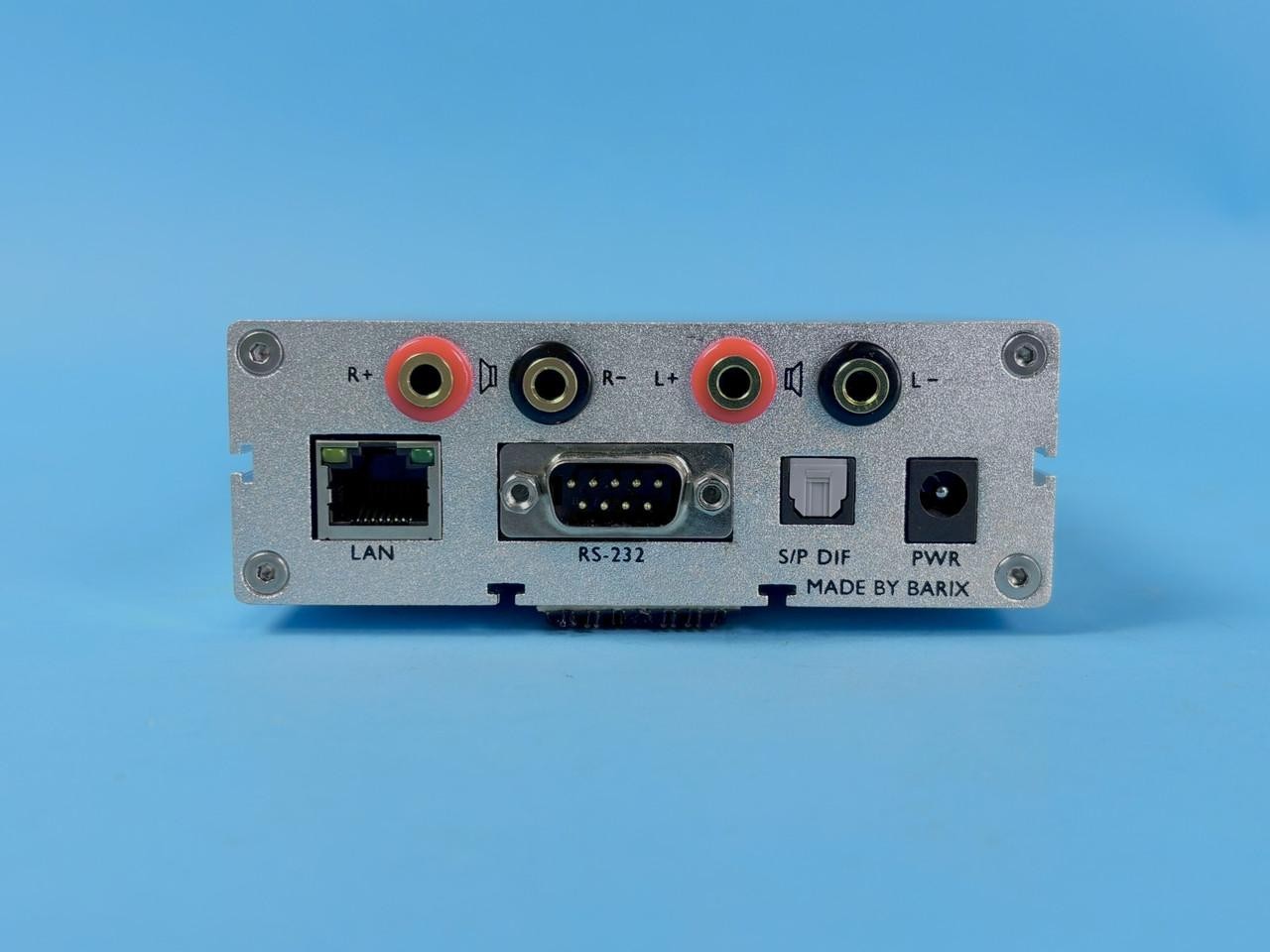 BARIX EXSTREAMER 200 IP AUDIO STREAM DECODER: lan, rs232 connection |010-8983228