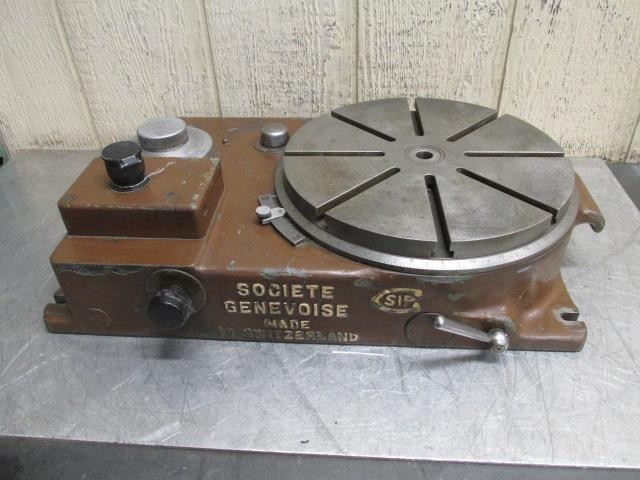 SIP Societe Genevoise PD-2H Rotoptic Precision Optical Rotary Table 12"