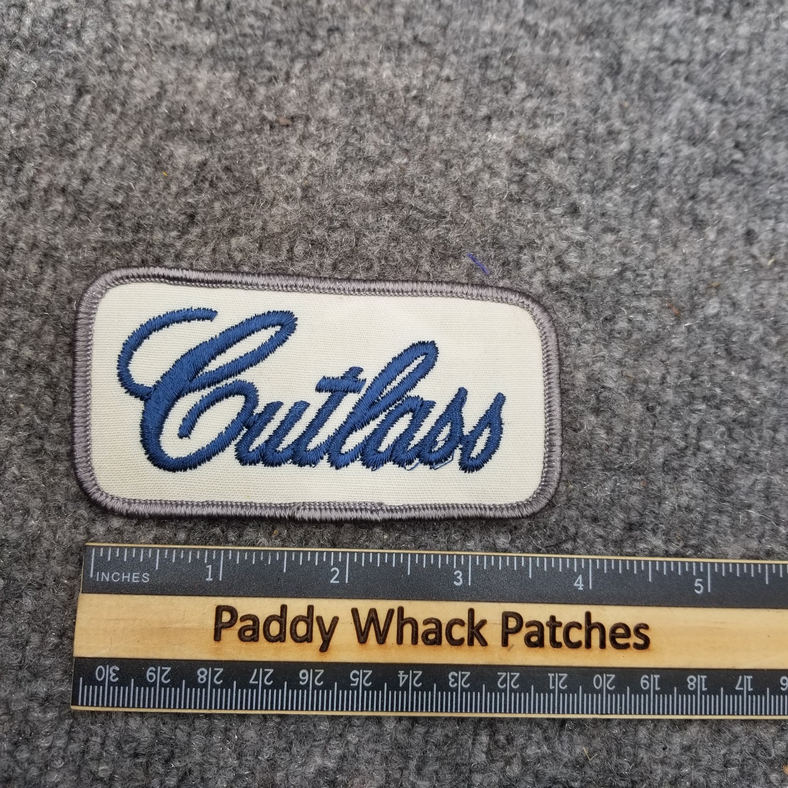 Vintage Cutlass Patch Car Auto 70s 80s Automobile AE1