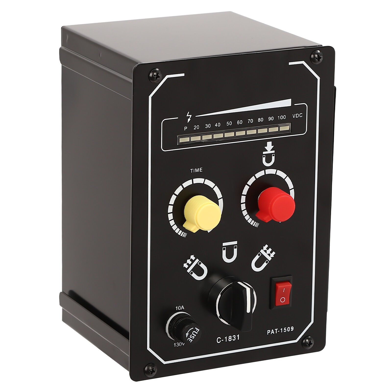 Electro Magnetic Chuck Controller 10A DC 0-100V Adjustable with LED Display 110V