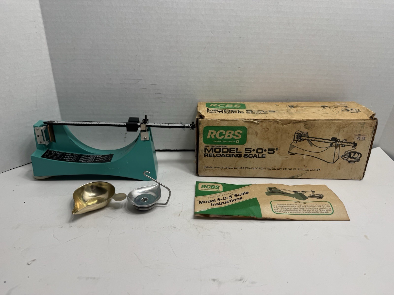 RCBS 5-0-5 Scale Reloading Powder Model 505