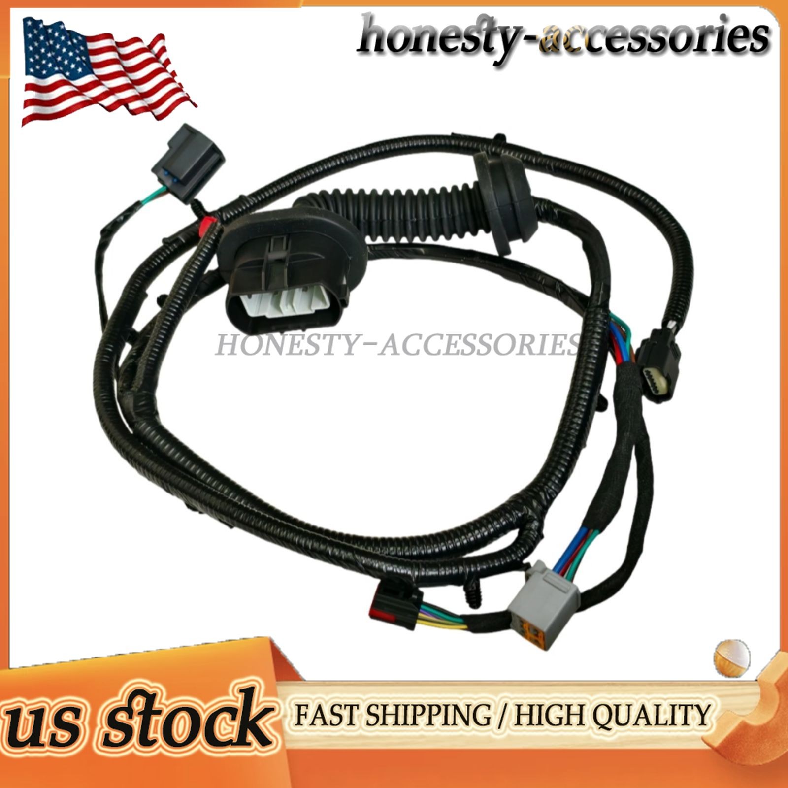 AL3Z-14631-AAA New Left-Rear Door Harness with Rear Heated Seats Fits Ford F-150