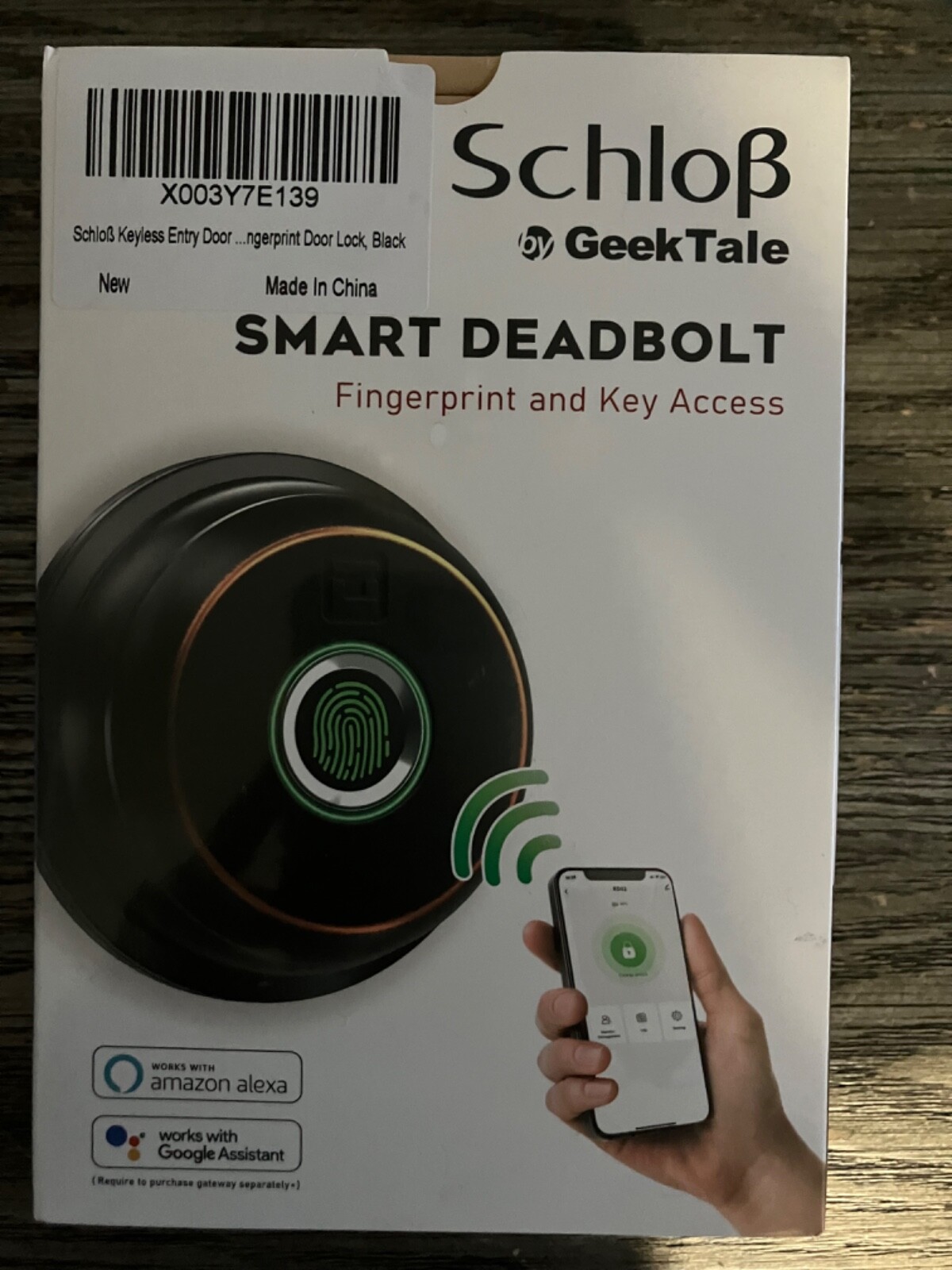 Smart Deadbolt - Bronze