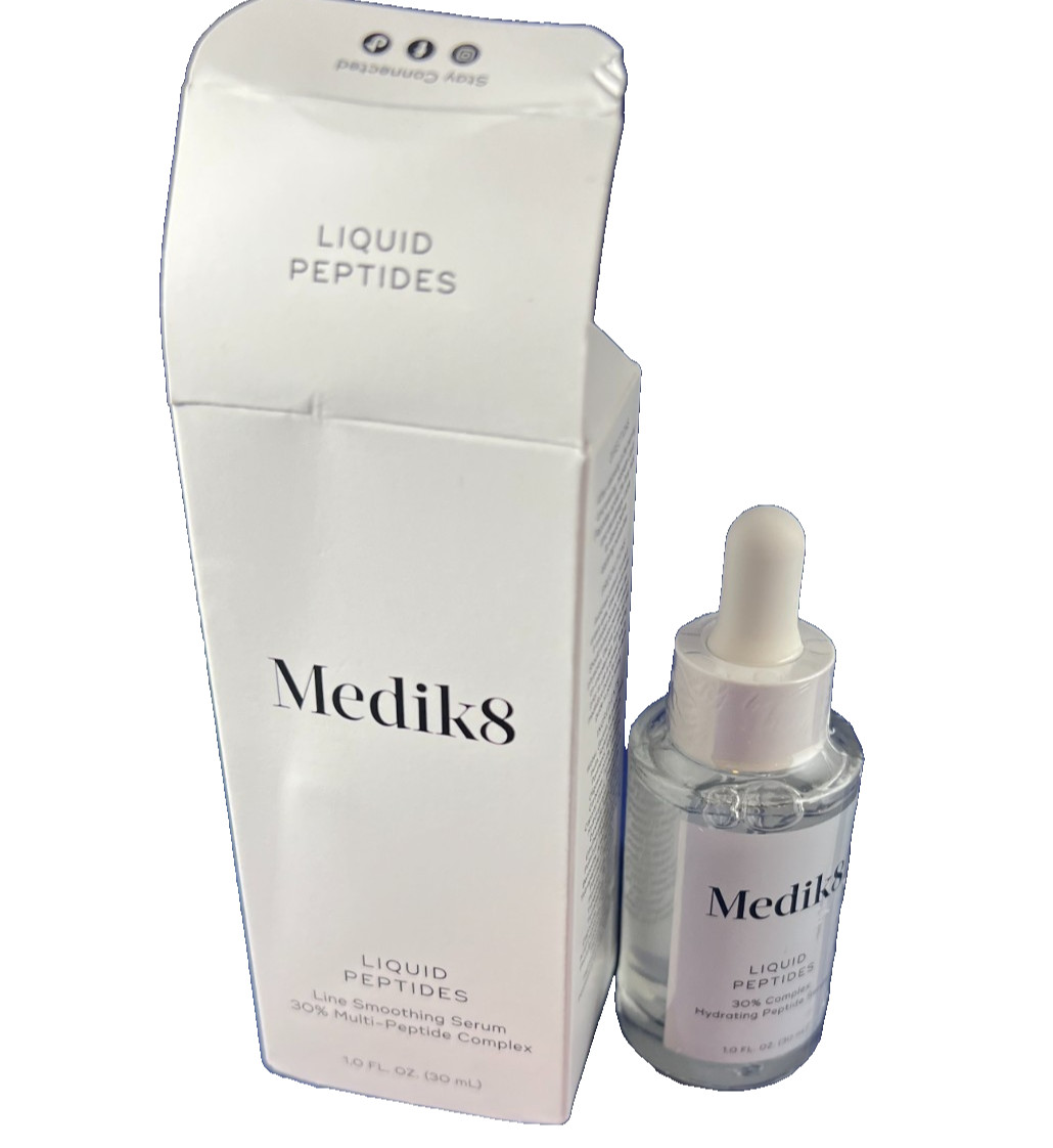 Medik8 Liquid Peptides Line Smoothing Serum 1oz NEW IN BOX