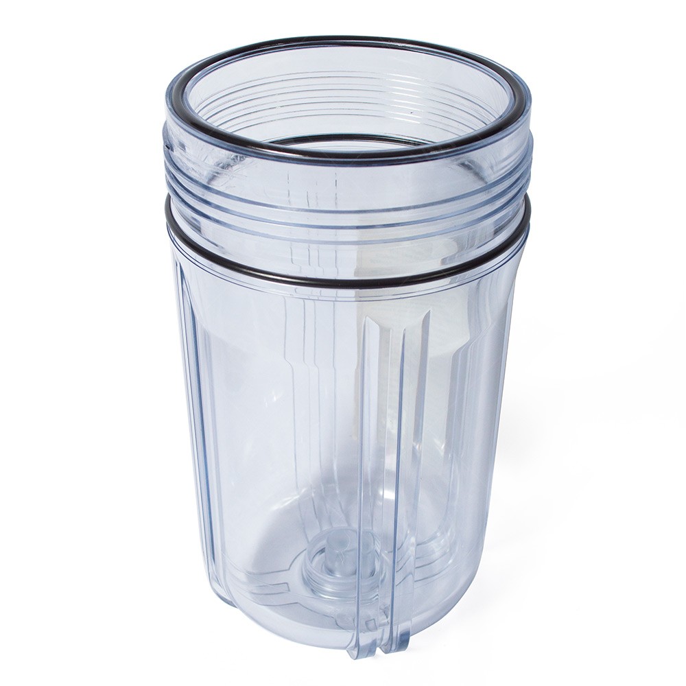 10x4.5" Clear Water Filter Housing 1" NPT With Pressure Release
