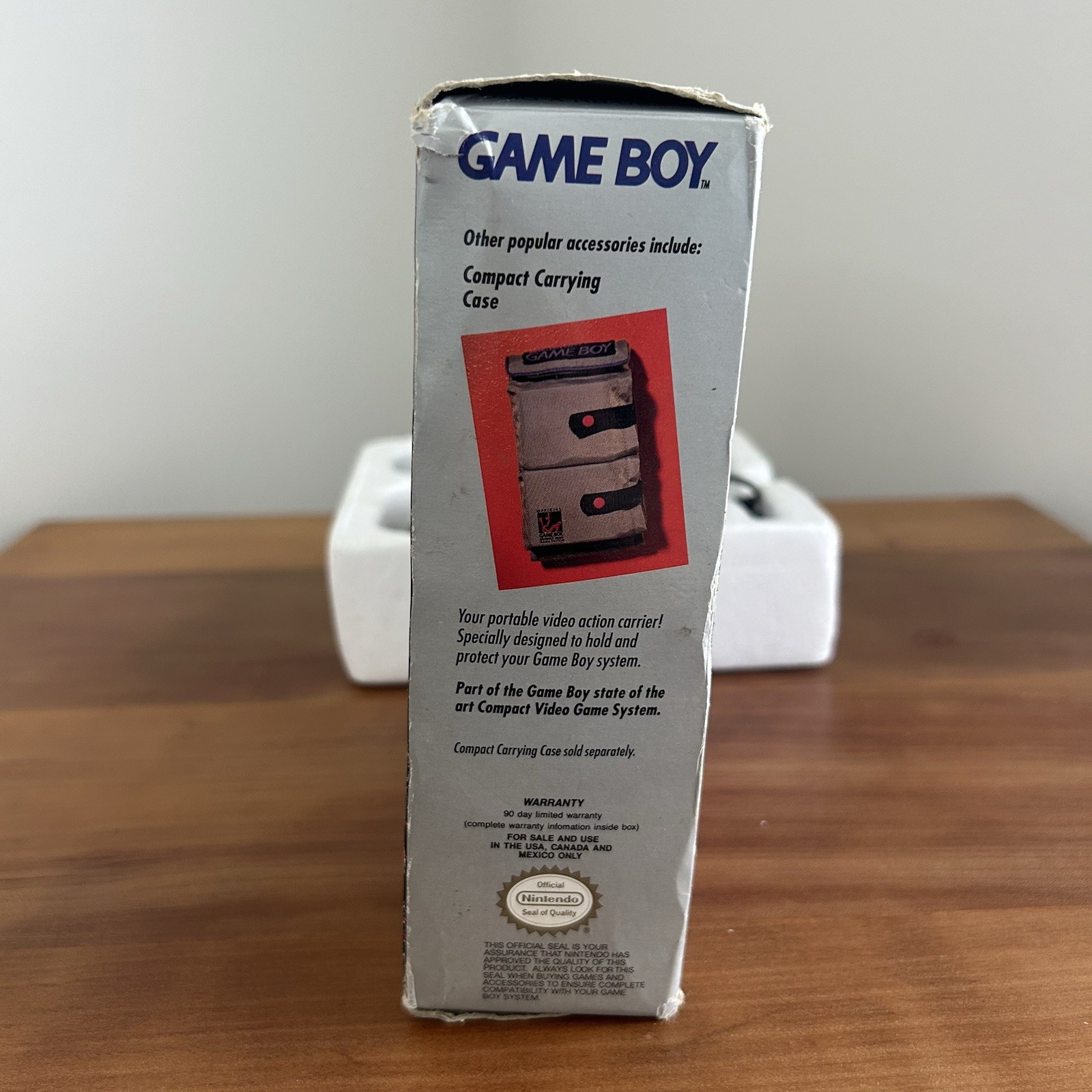 Nintendo Game Boy CIB 1989 Rechargeable Battery Pack AC Adapter Untested