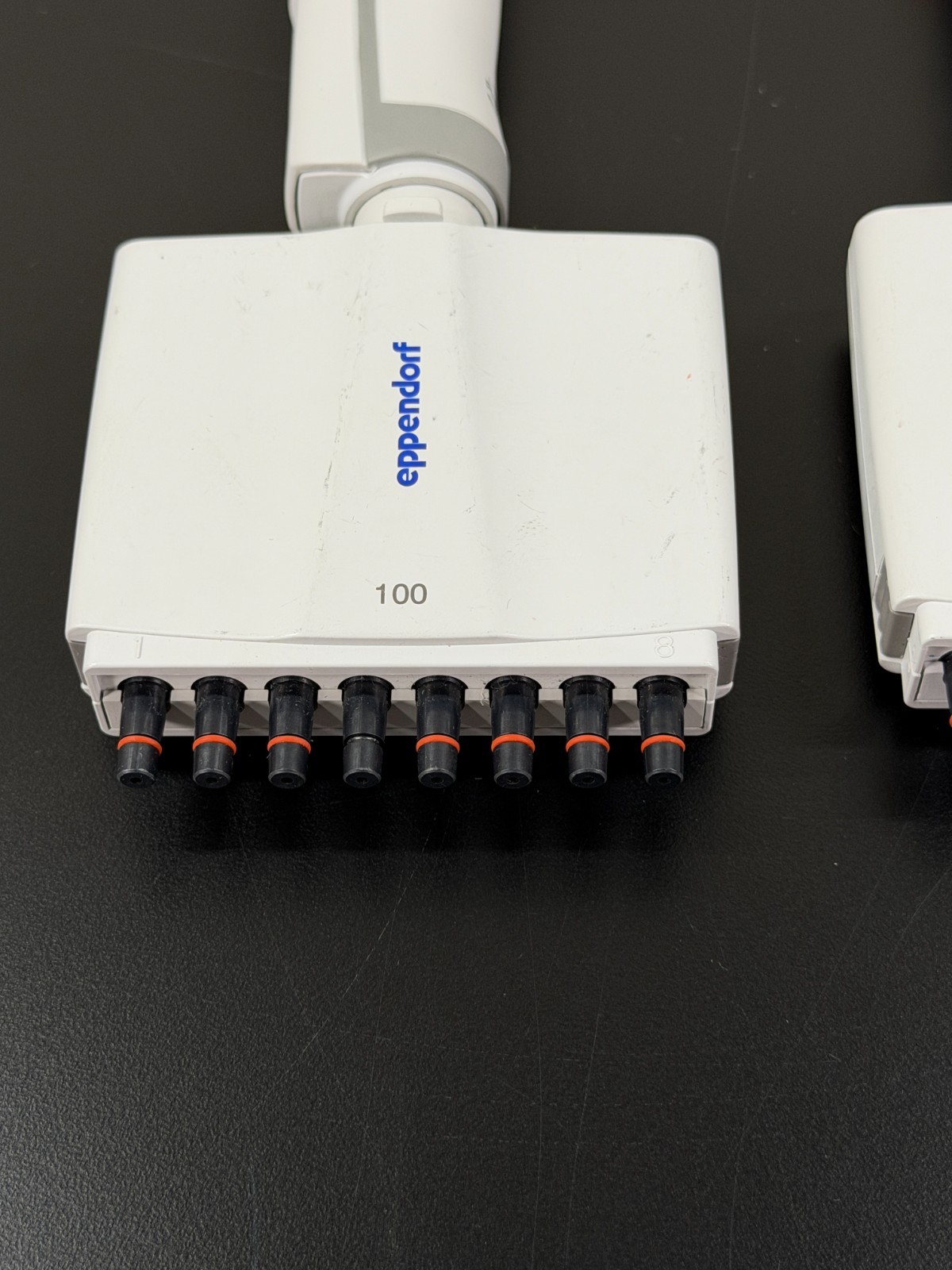 2x Eppendorf Research Plus 30-300uL Pipette 8 Channel
