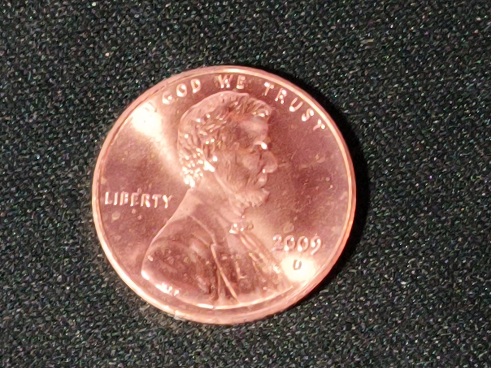 2009 D  Lincoln Bicentennial Cent Penny "Log Cabin/ Birth" CHBU LP1