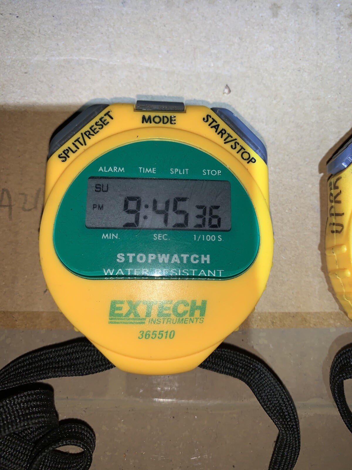 2 EXTECH Stopwatches 365510 Pre-Owned Working