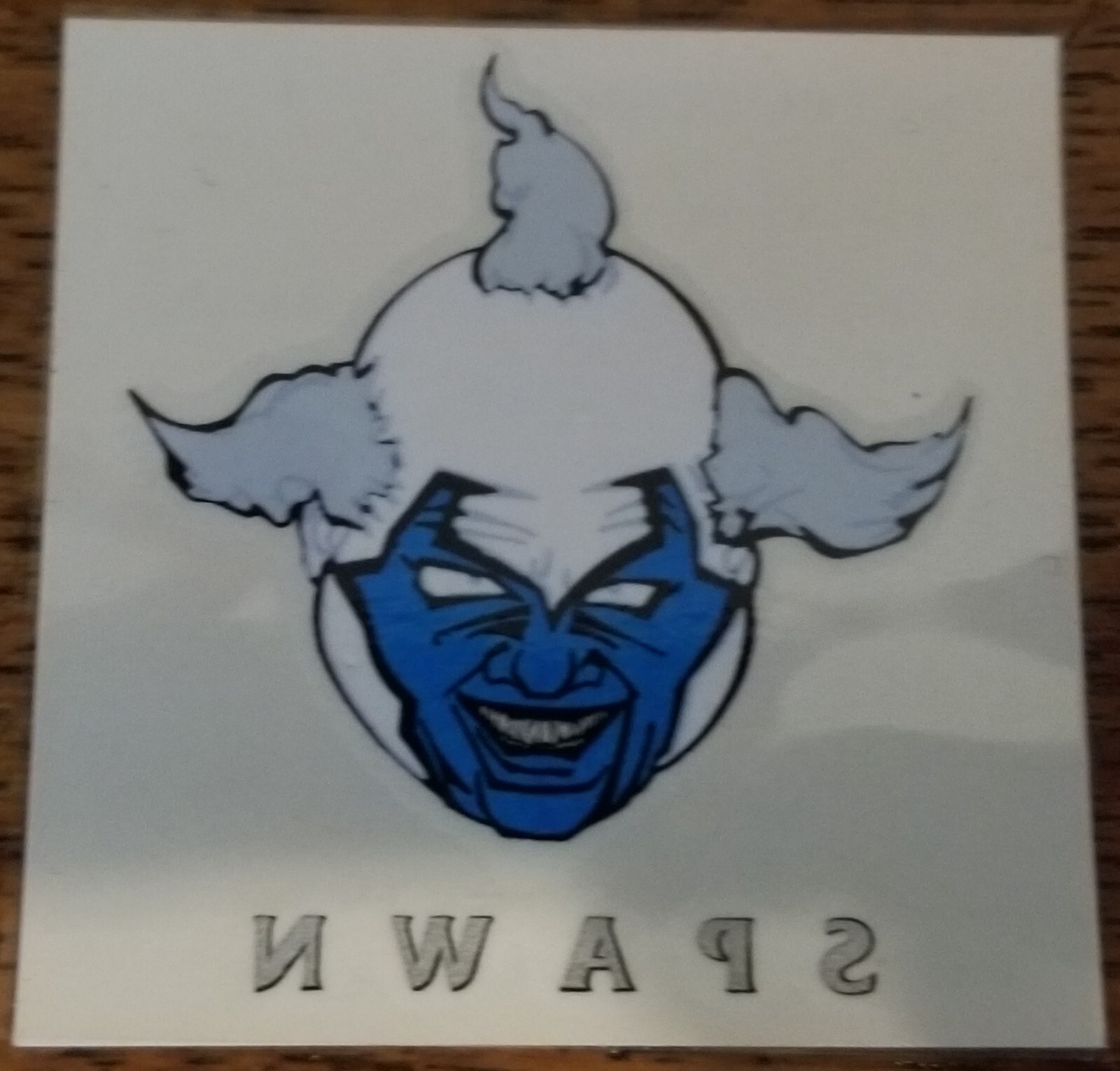 1997 SPAWN MOVIE PROMOTIONAL CLOWN TATTOO-NEW LINE CINEMA-TODD MCFARLANE-*RARE*-