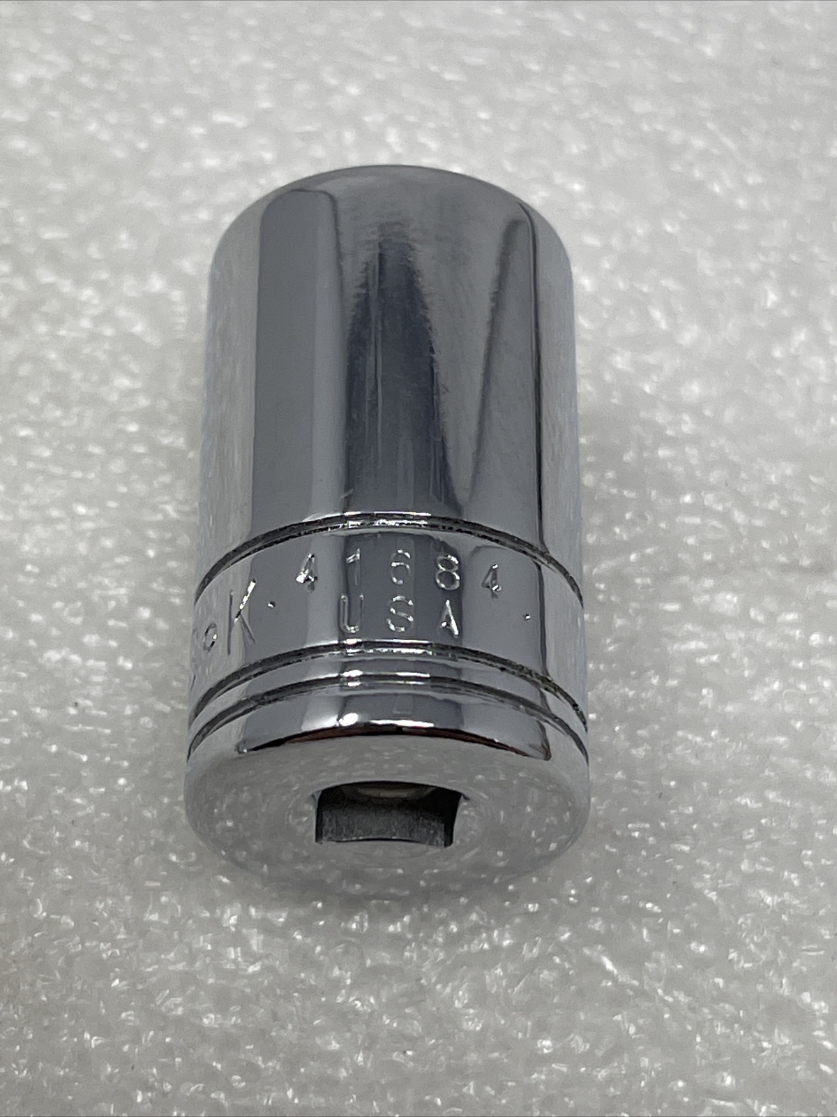 14mm SK Hand Tools 1/4" Drive, 6 Point, Semi-Deep Metric Chrome Socket, 41684