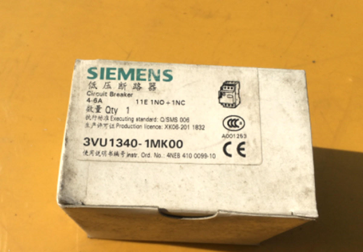 NEW SIEMENS 3VU1340-1MK00 Circuit Breaker