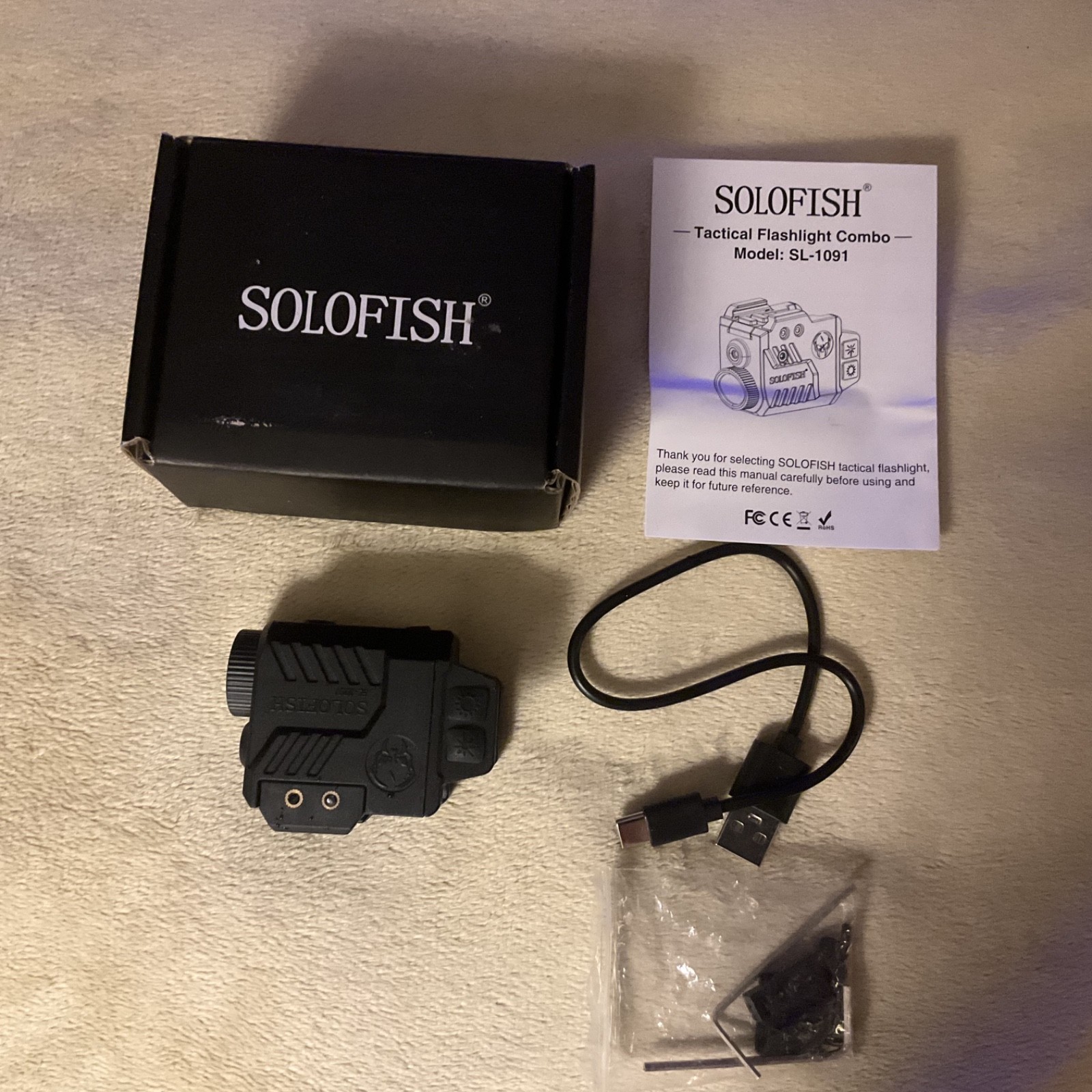 Solofish SL-1091 Laser Sight (Red) with Box New.