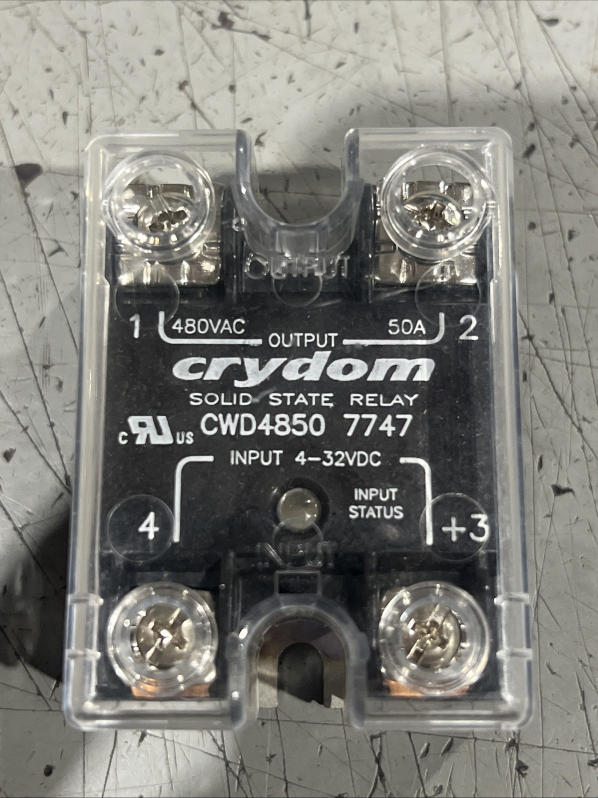 🔥Crydom CWD4850 7747 Relay 4-32VDC, Used, Free Ship🇺🇸