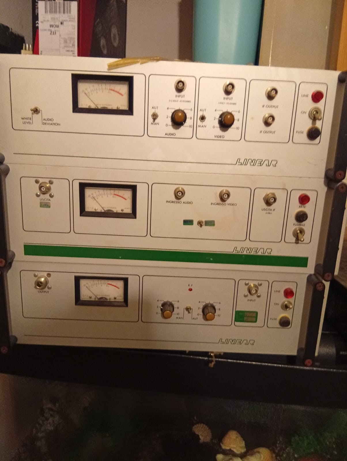 Professional LINEAR Analog TV Broadcast System – Complete Lot – Transmitter, RF
