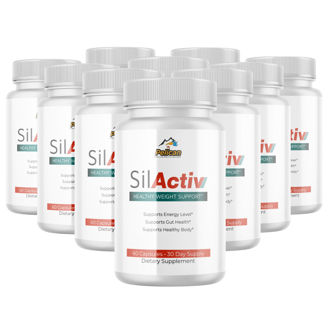 SilActiv- Keto & Weight  Support- 10 Bottles- 600 Capsules