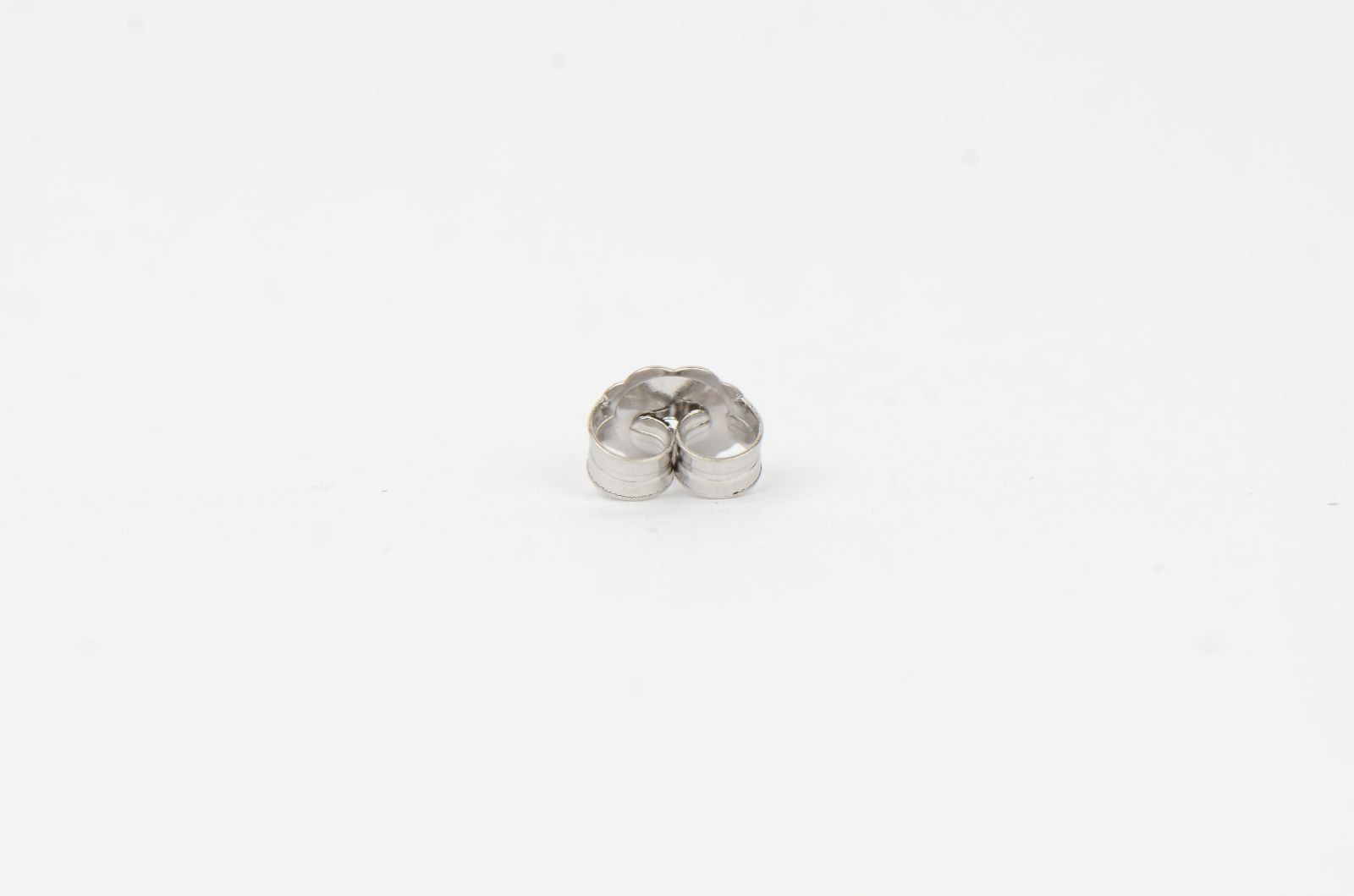 14k White Gold Push Back Earring Butterfly Backing Small Medium Large-by PC!!!