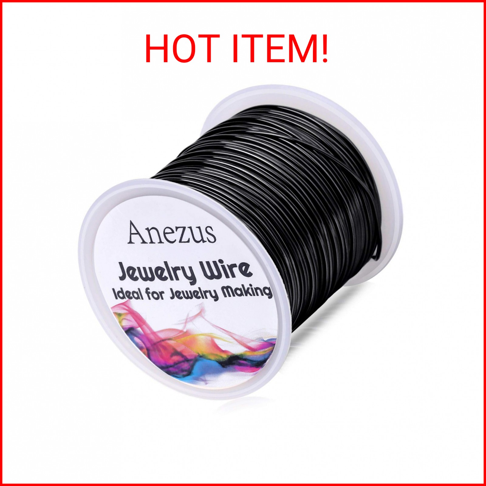 18 Gauge Jewelry Wire for Jewelry Making, Anezus Craft Wire Tarnish Resistant Co