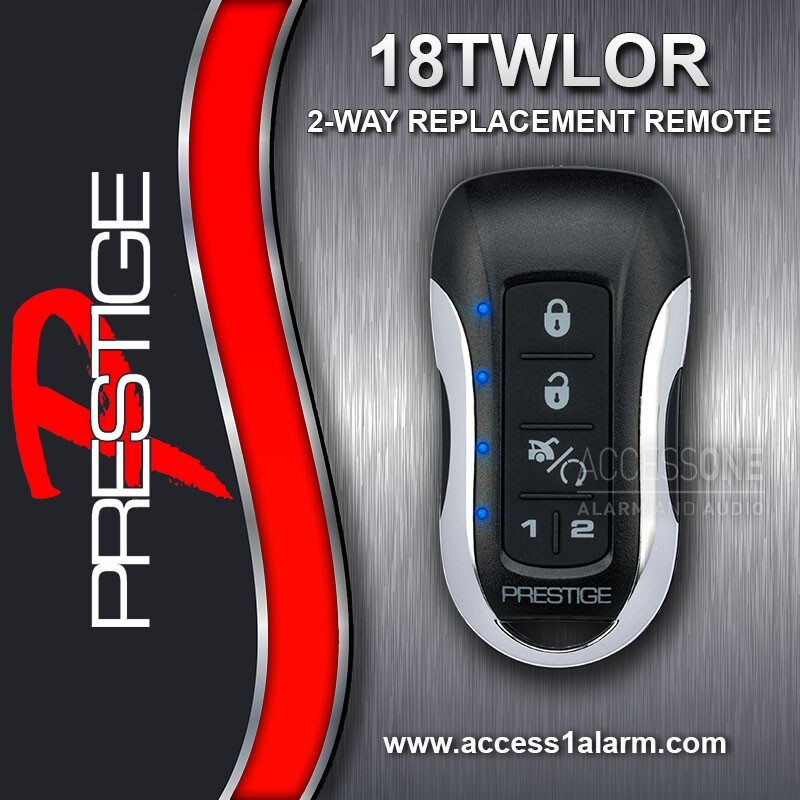 NEW Prestige 18TWLOR 2-Way Remote Control TBQT12-LR2W PE1M2LCDZ PE1M2LEDZ