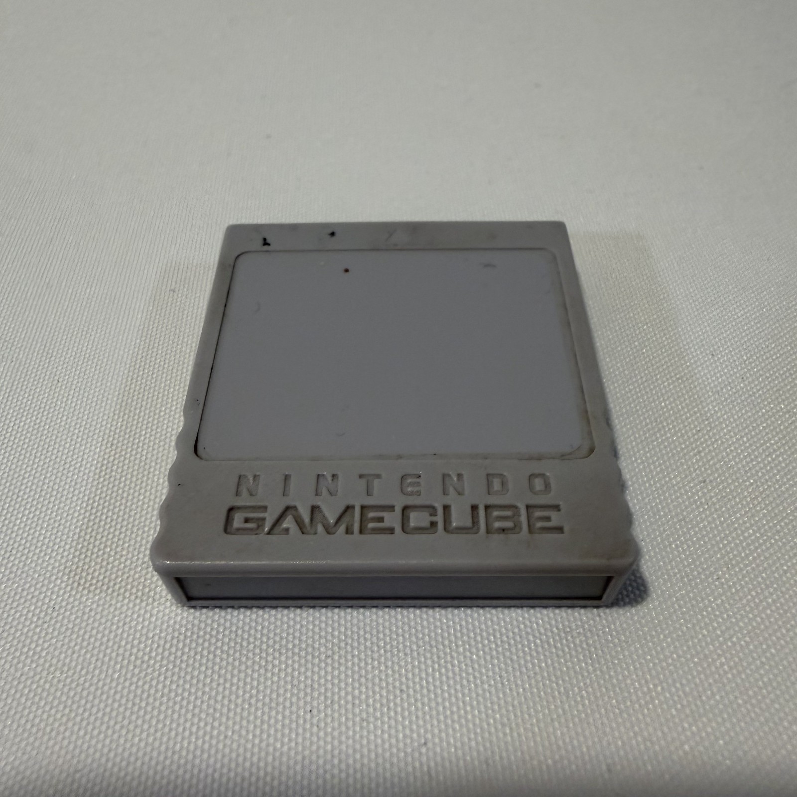 Nintendo GameCube OEM Gray Memory Card Official Video Game Save Accessory