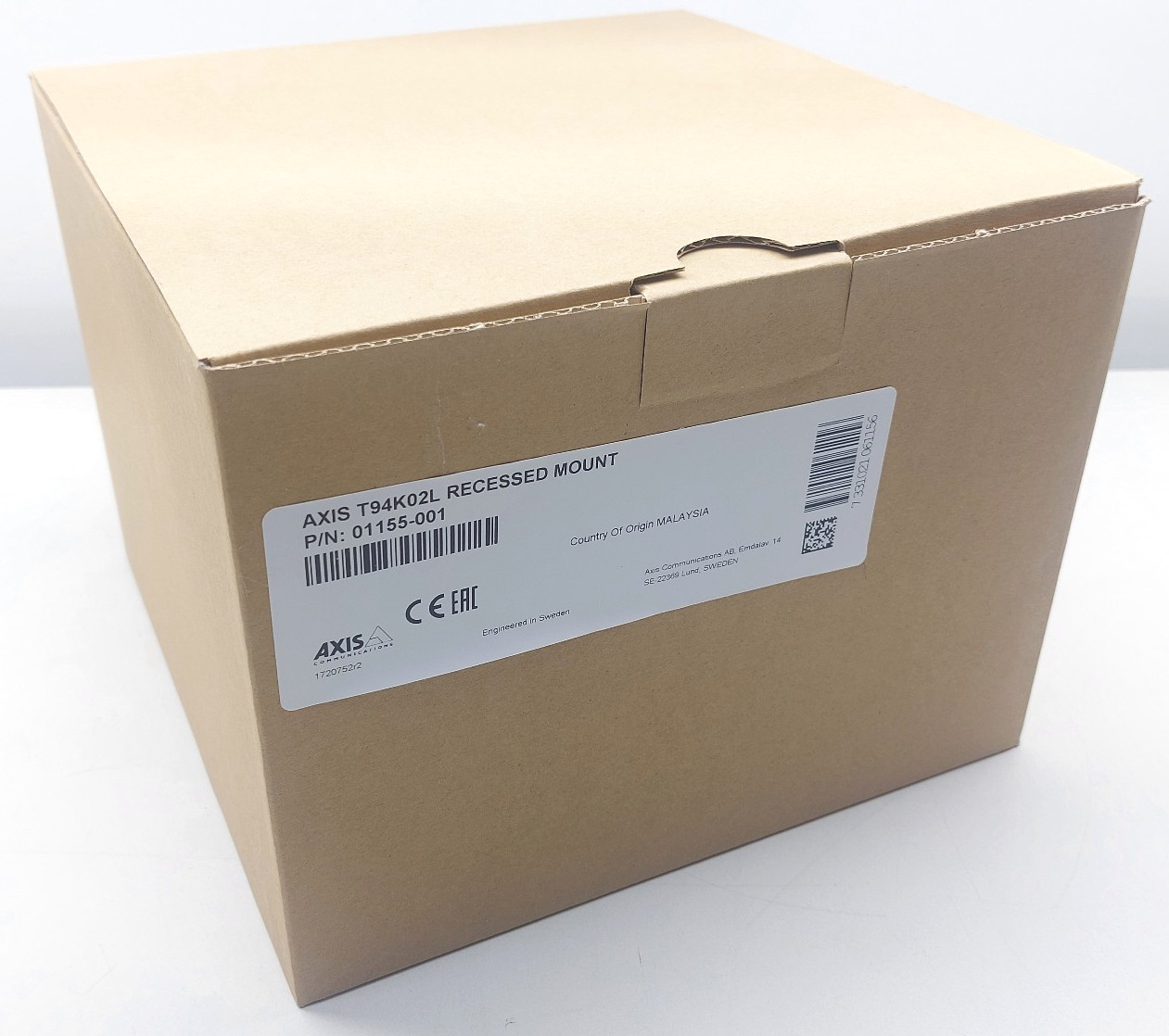 Axis T94K02L Recessed Mount 01155-001 7331021061156