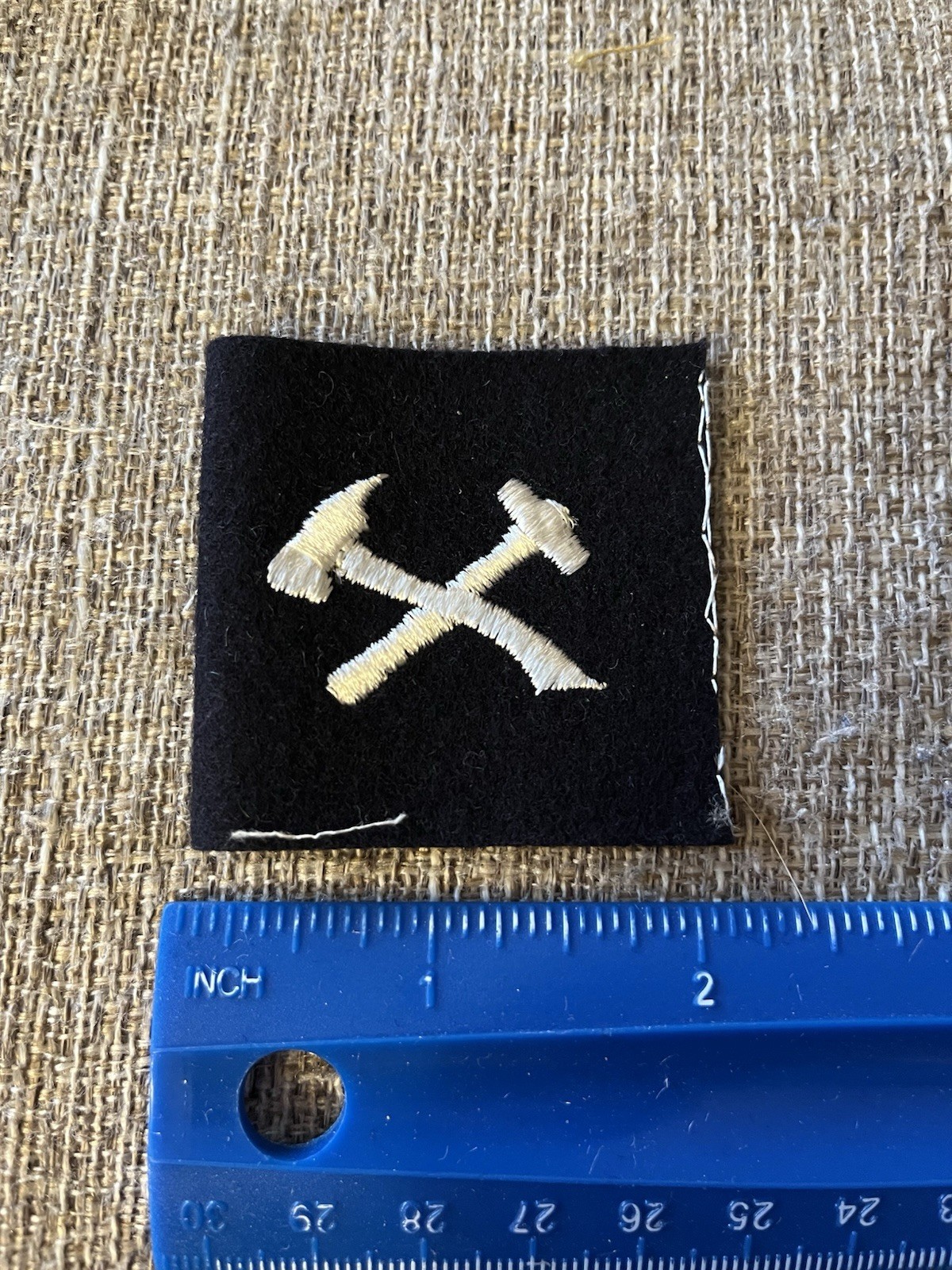 US Navy USN Damage Controlman Black Rating Rate Striker Patch INV12230