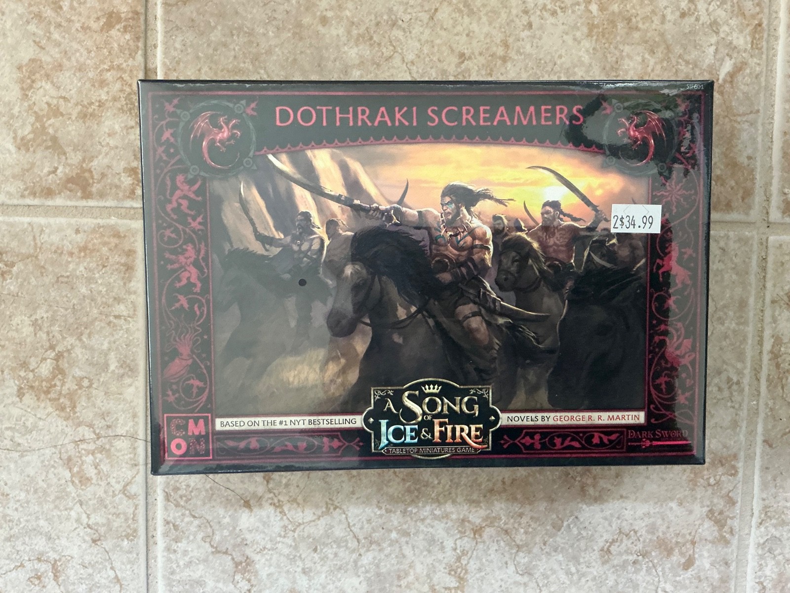 CMON A Song of Ice & Fire Dothraki Screamers Miniatures Game Expansion Set