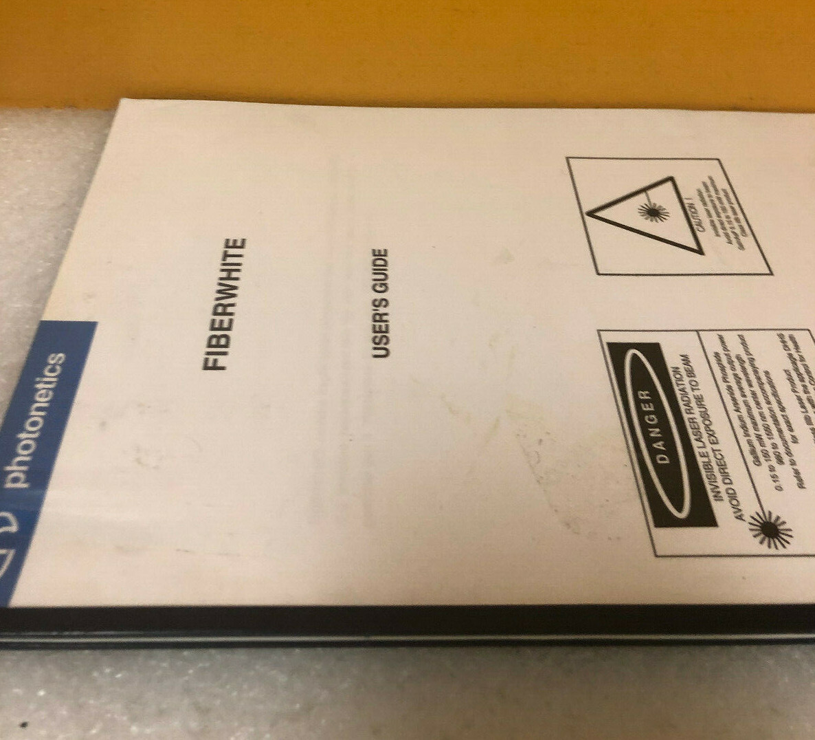 Photonetics Fiberwhite User's Guide
