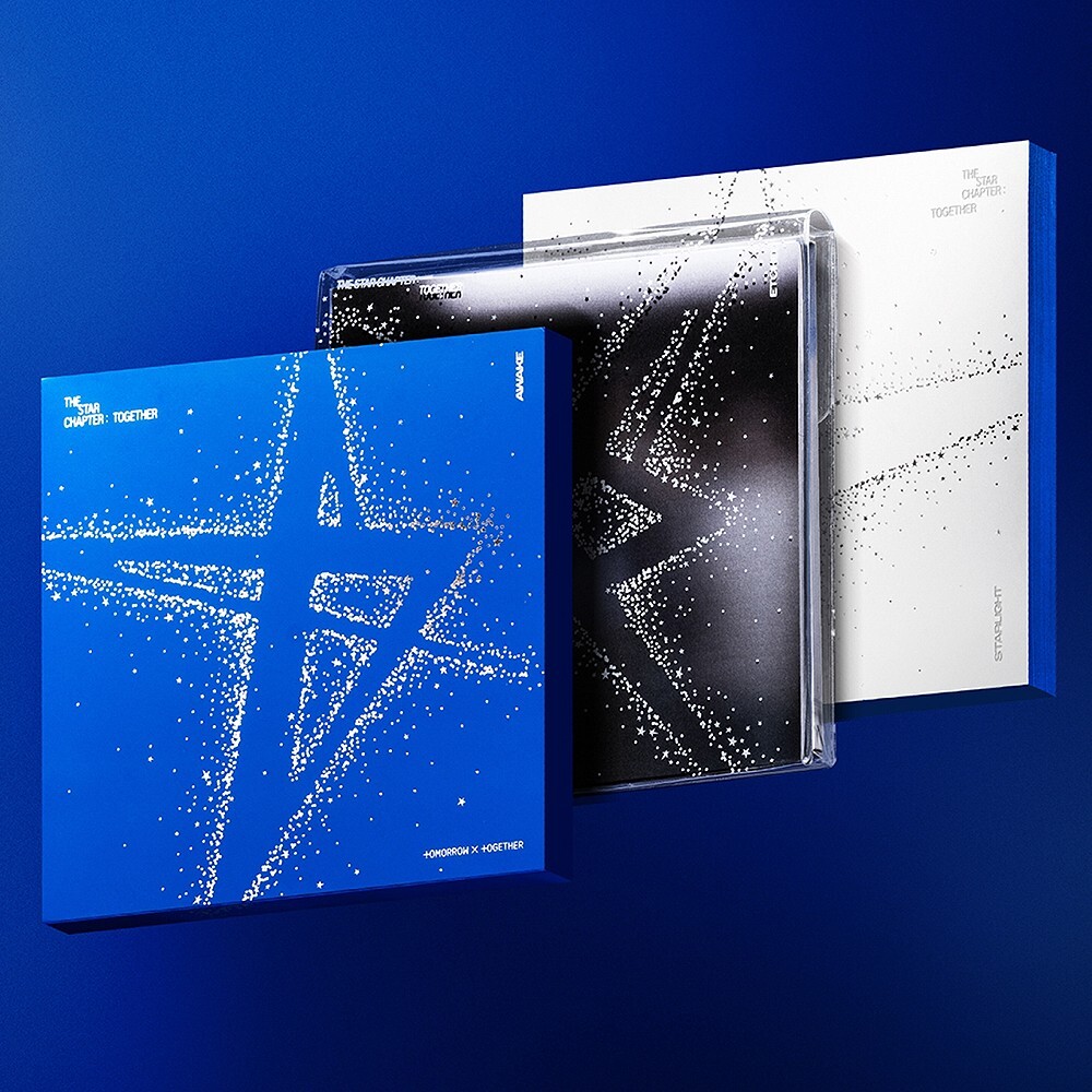 TXT [THE STAR CHAPTER : TOGETHER] 4th Album CD+2 Poster+Sticker+3 Card+etc+GIFT