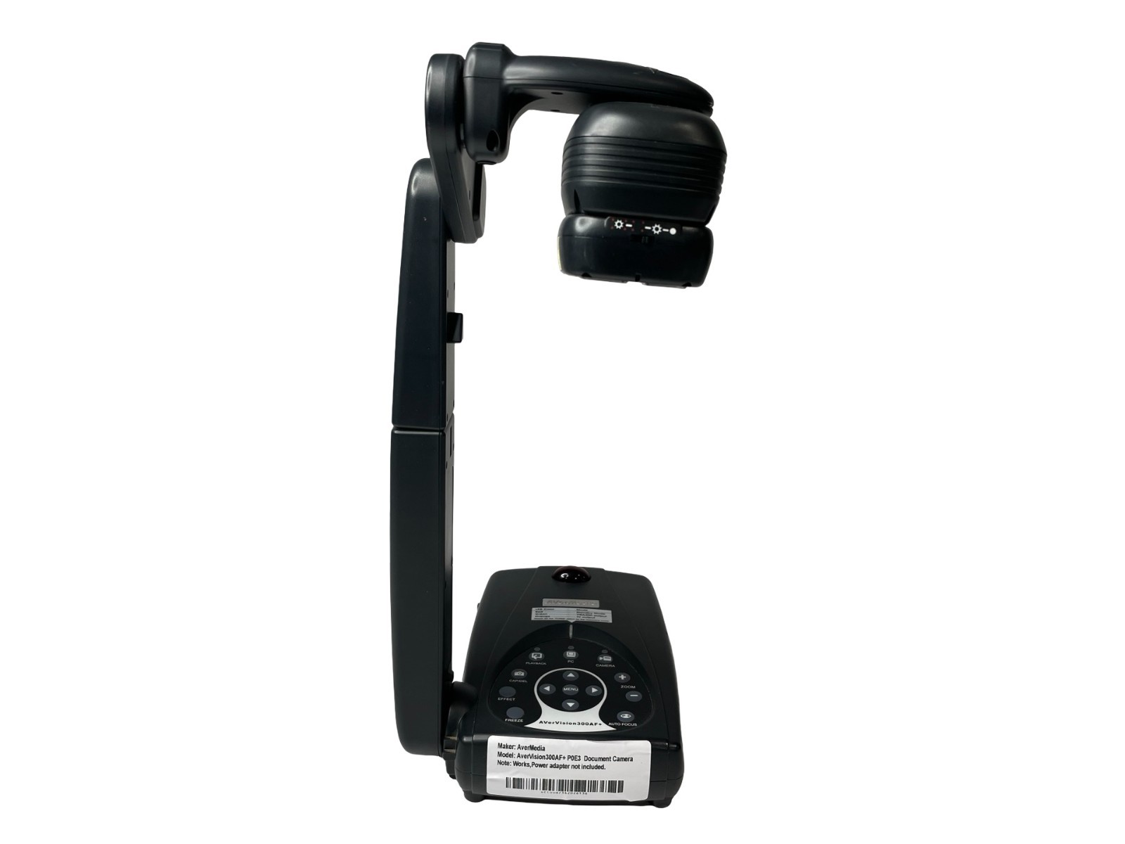 Used AverVision 300AF+P0E3 Document Camert Camera Presentation System. No AC