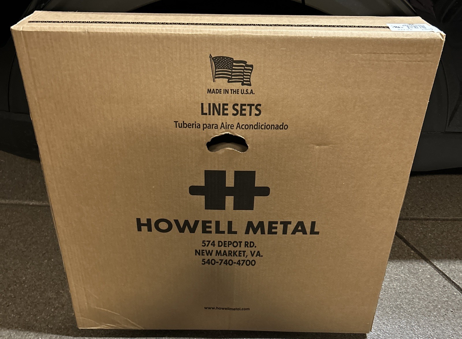 Howell Metal 3/8 in. x 7/8 in. x 1/2 in. x 25ft Line Sets Made In USA