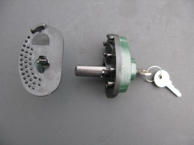 Noble Guard Green Gun Lock + 2 Keys
