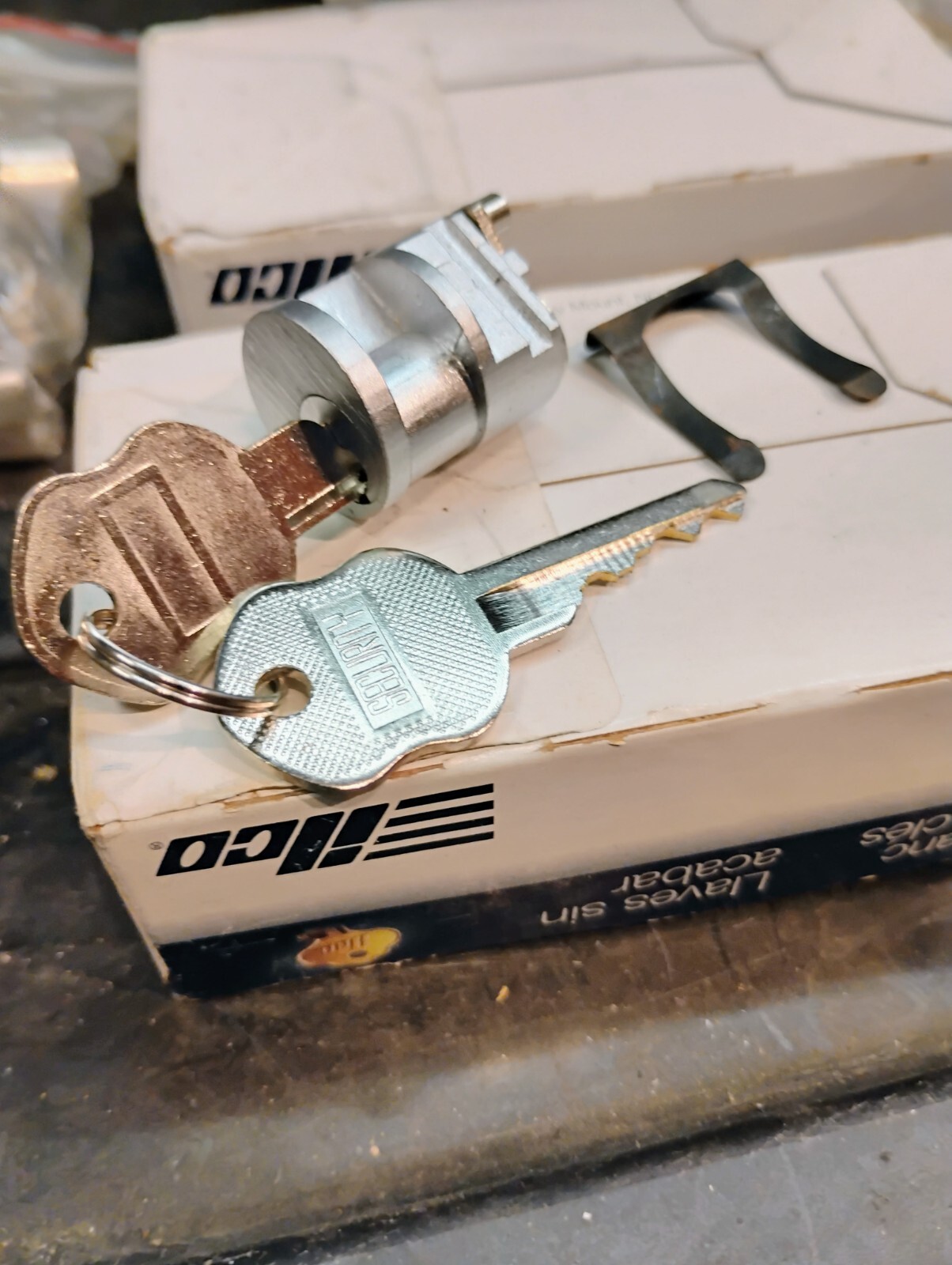 BX safe deposit box lock