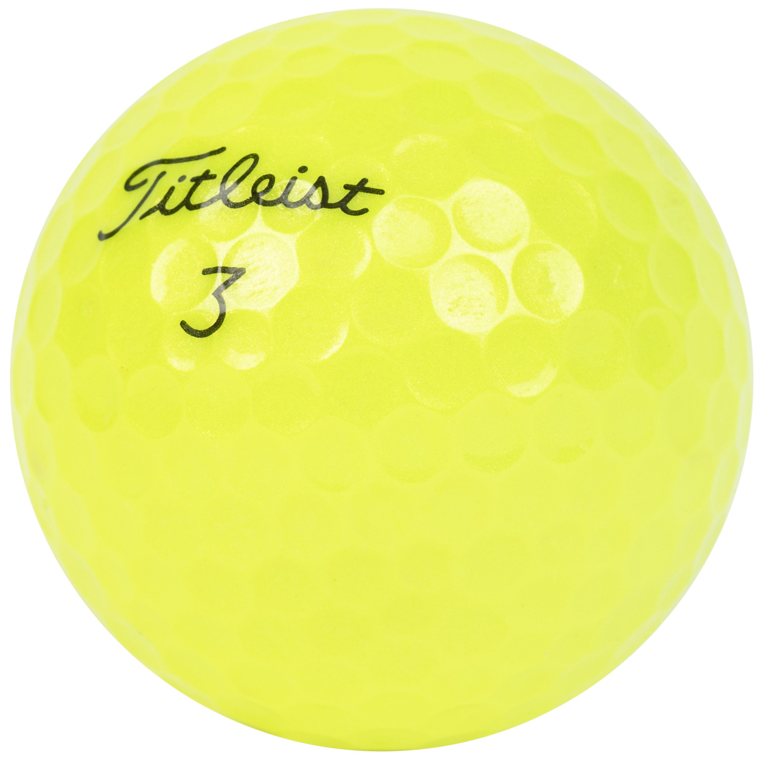 Yellow Titleist AVX Used Golf Ball Mint AAAAA Quality Recycled 5A Golf Balls