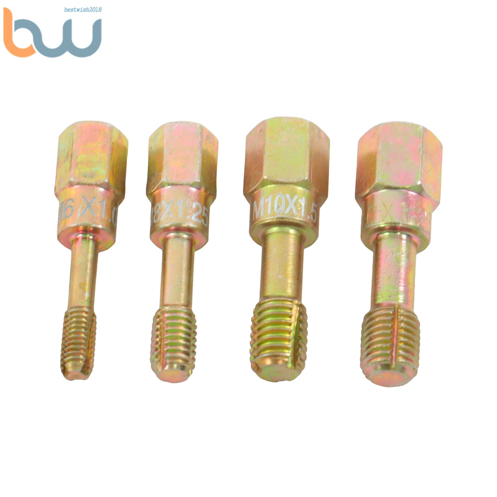 15-Piece M6 M8 M10 M12 Thread Restorer Tool Thread Ret Metric Thread Chaser Set
