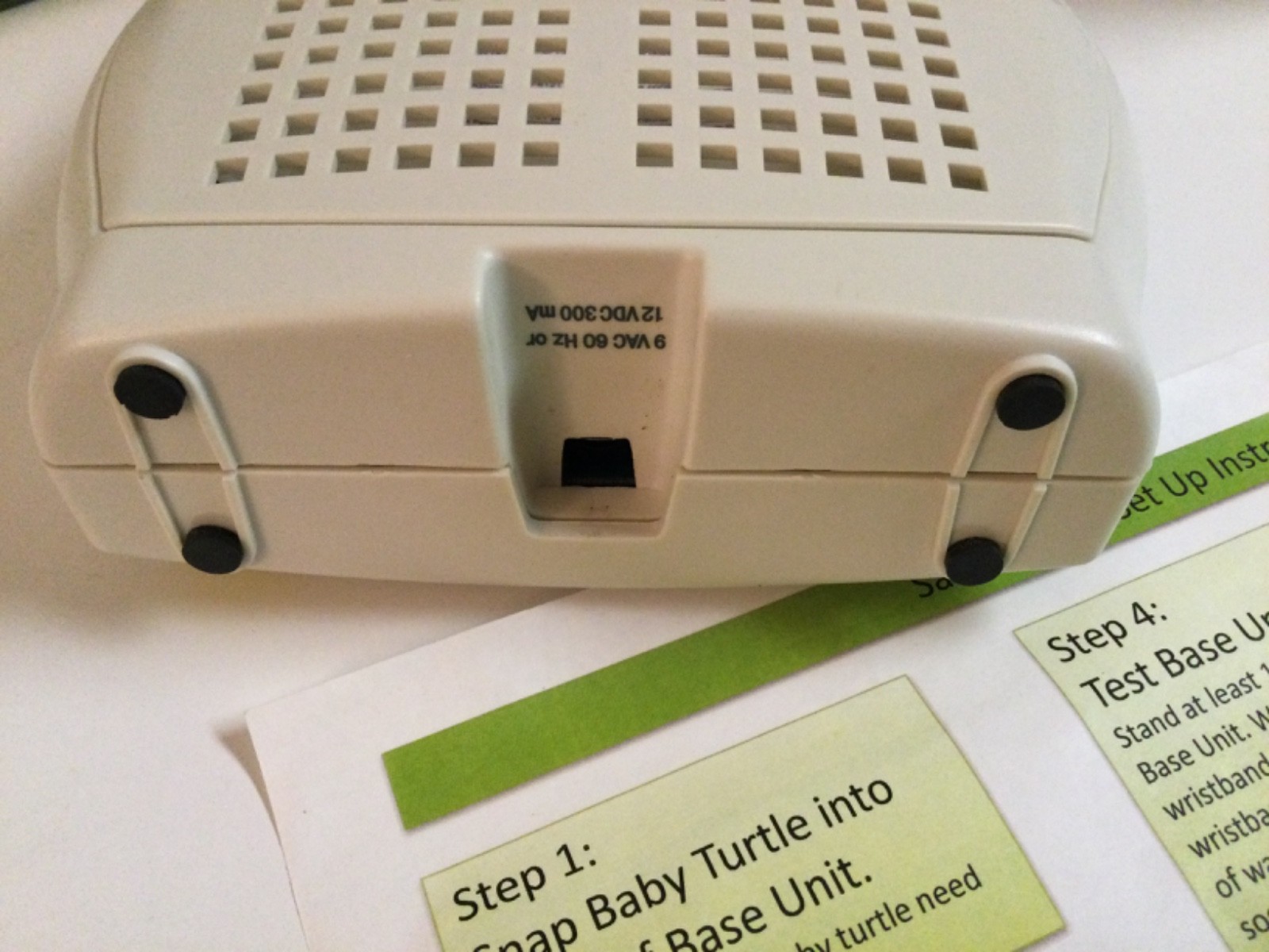 Safety Turtle Base Station Pool Immersion Alarm NO Wristband-All 4 color sensors