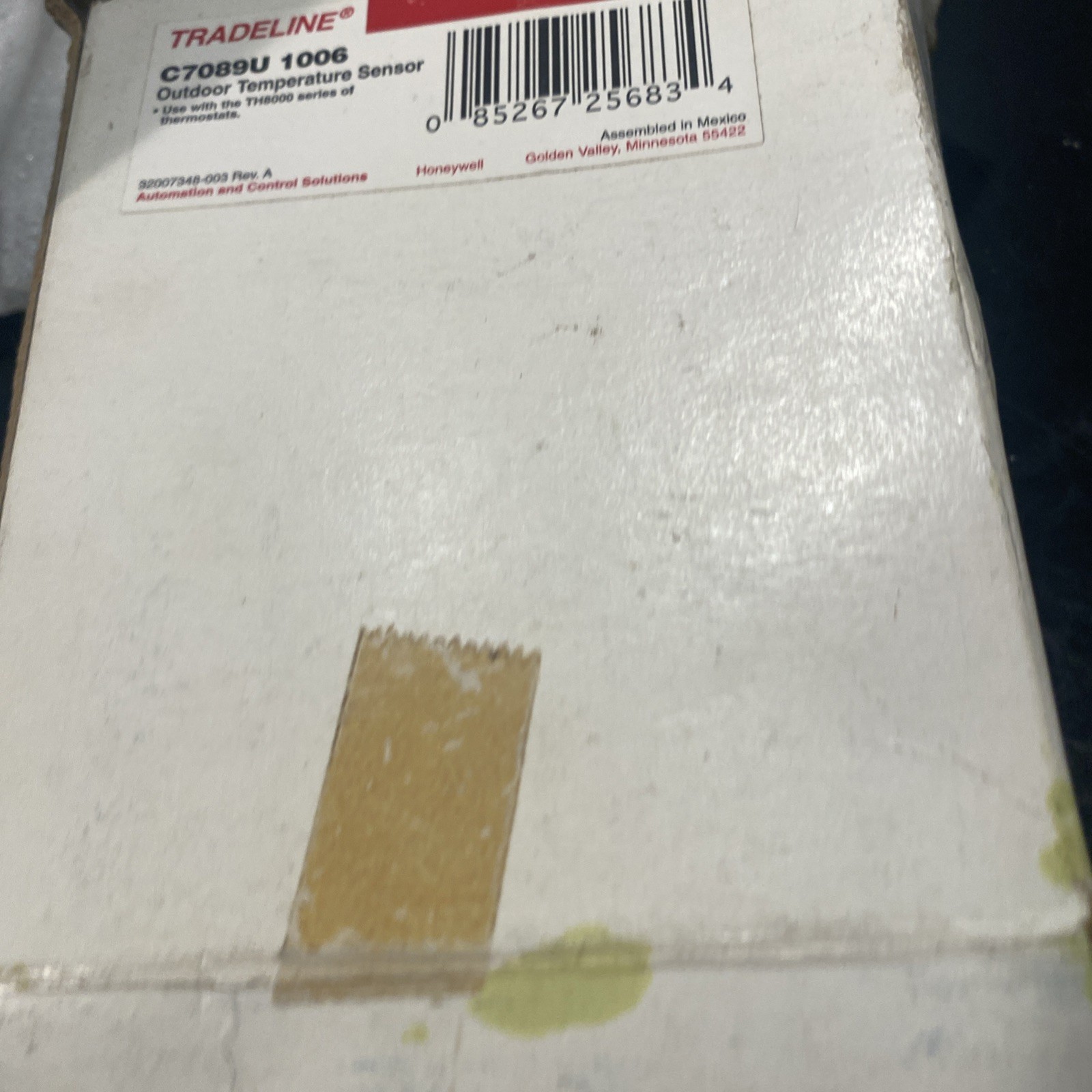 SENSOR-C7089U1006 HONEYWELL Box Is Open RL