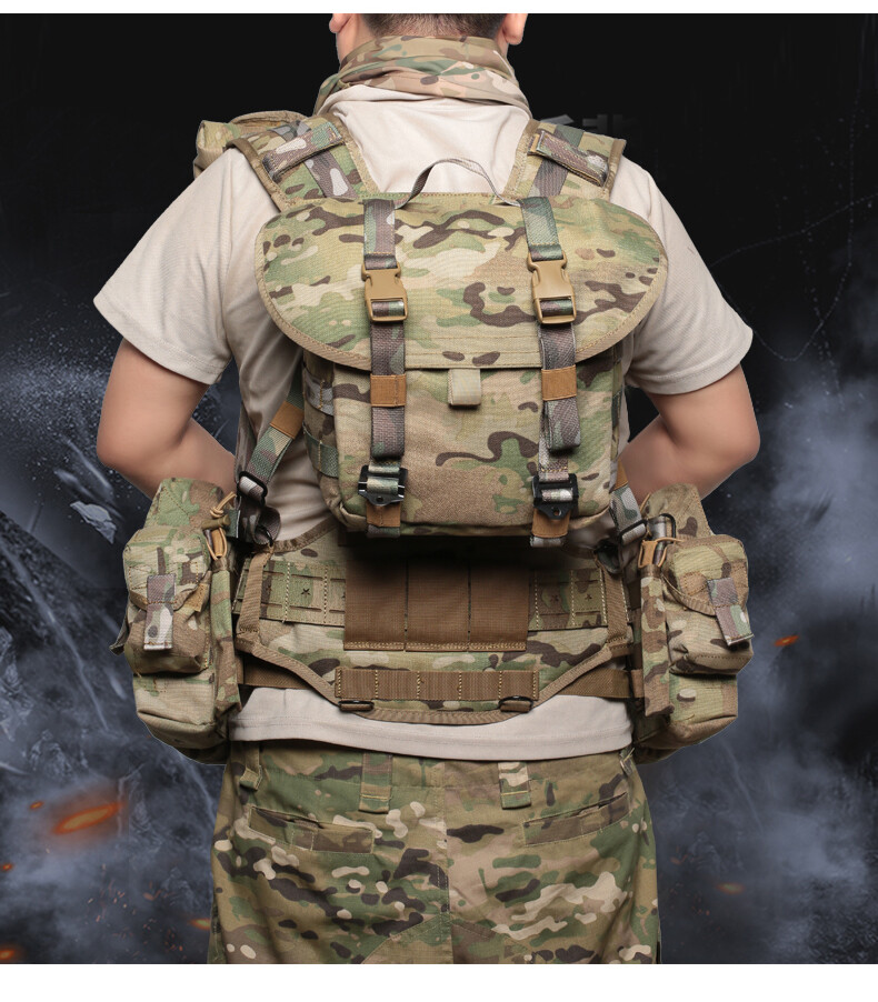 Russia Ukraine Special Forces SMERSH M1 Chest Rig MOLLE System For 7.62 AT CP