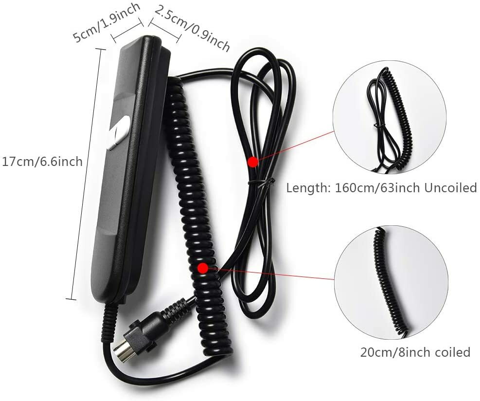 Lift Chair Hand Controller Remote Power Recliner 2 Button  Okin LIMOSS 5 Pin180°