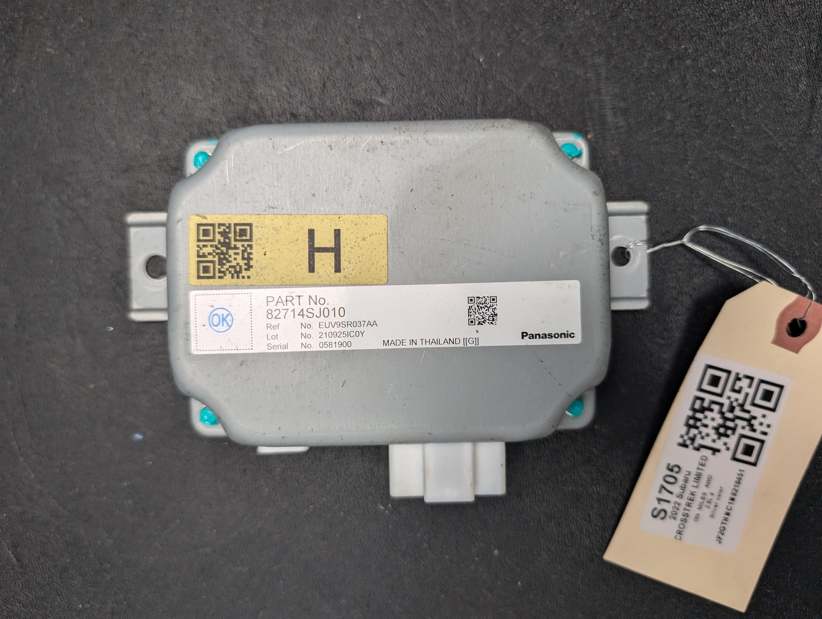 Power Converter Inverter 2022 Subaru Crosstrek 82714-SJ010 2021 2023
