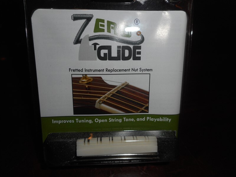 NEW Gold Tone Zero Glide Replacement Slotted Nut For 12-String Guitars - ZS-20