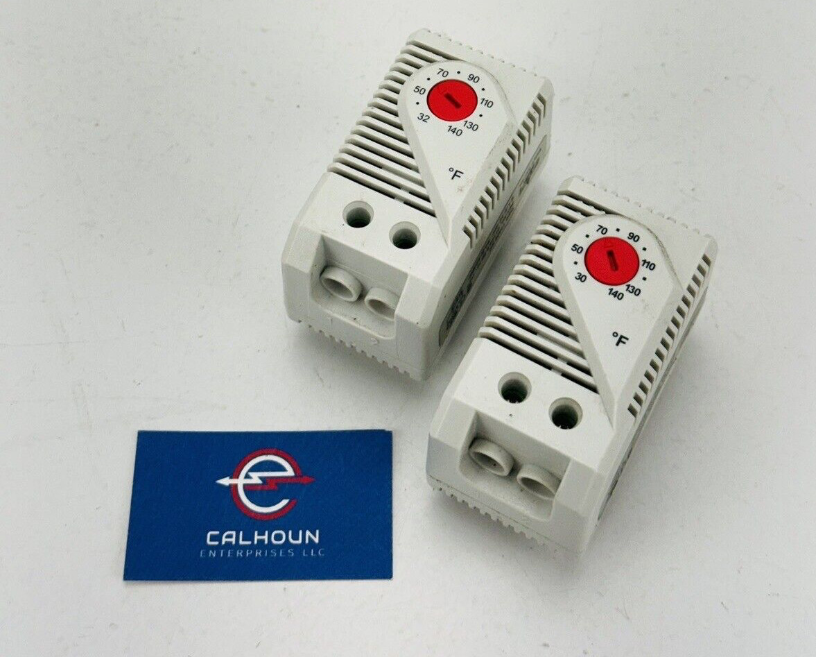(LOT OF 2) STEGO Type 11409 NC Thermostat 30-140F 15A 120V *WARRANTY*