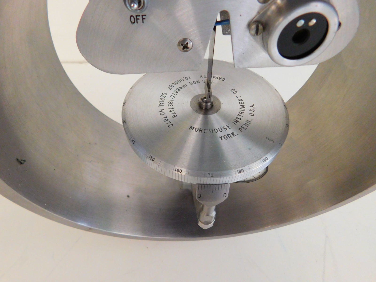 MOREHOUSE INSTRUMENTS 10000 LBF CAPACITY PROVING RING (TYK47)