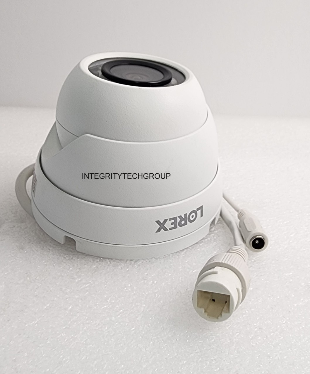 Lorex E581CD 5MP IP PoE Dome Camera Color Night Vision White