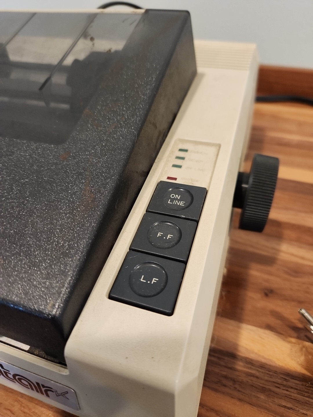 Star Gemini 10X Dot Matrix 9pin Printer Vintage