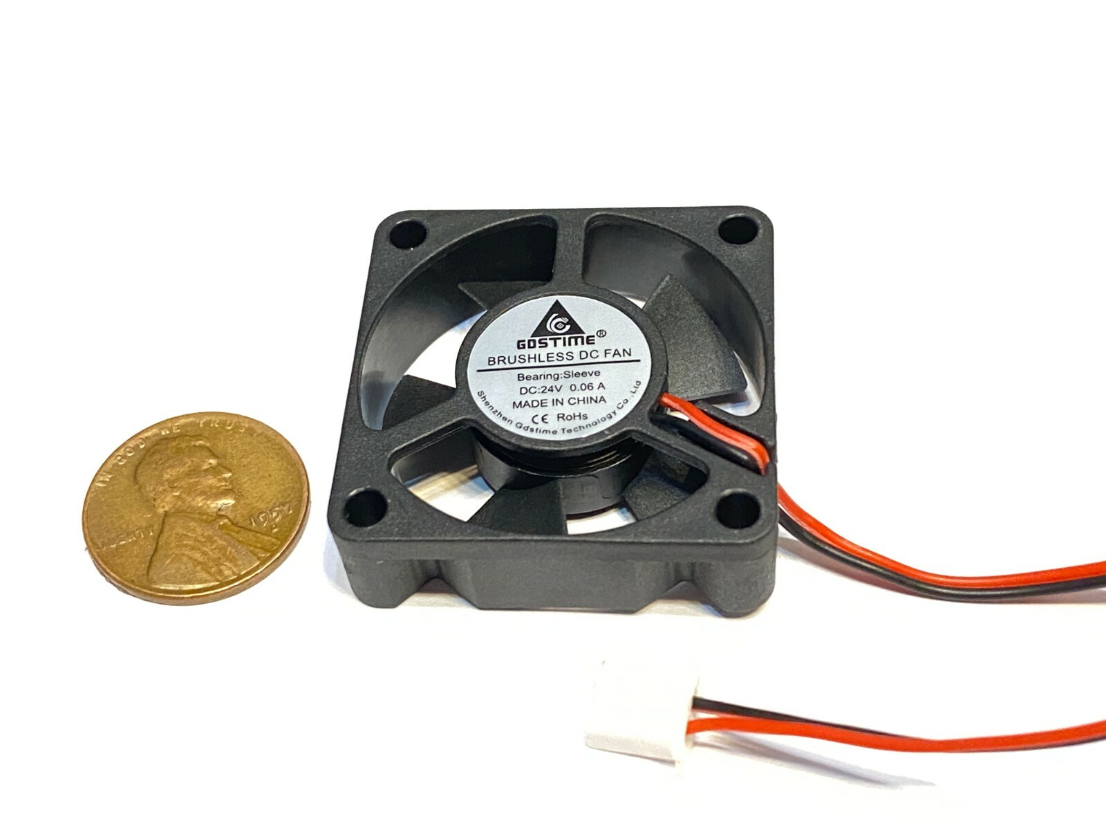 Gdstime 35mm 35x10mm 3510 DC 24V 2Pin mini 3d Printer Cooling Fan C49 STAMP