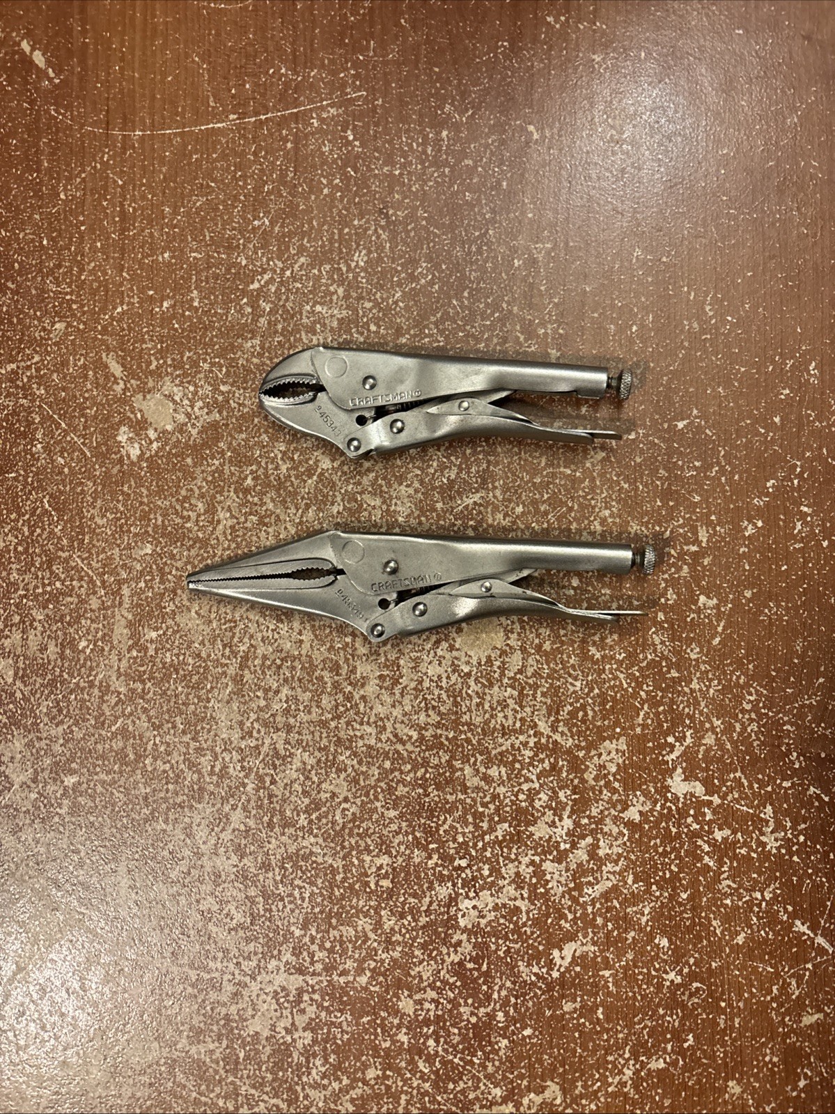 Vintage Craftsman Locking Pliers 45343 & 45349 USA