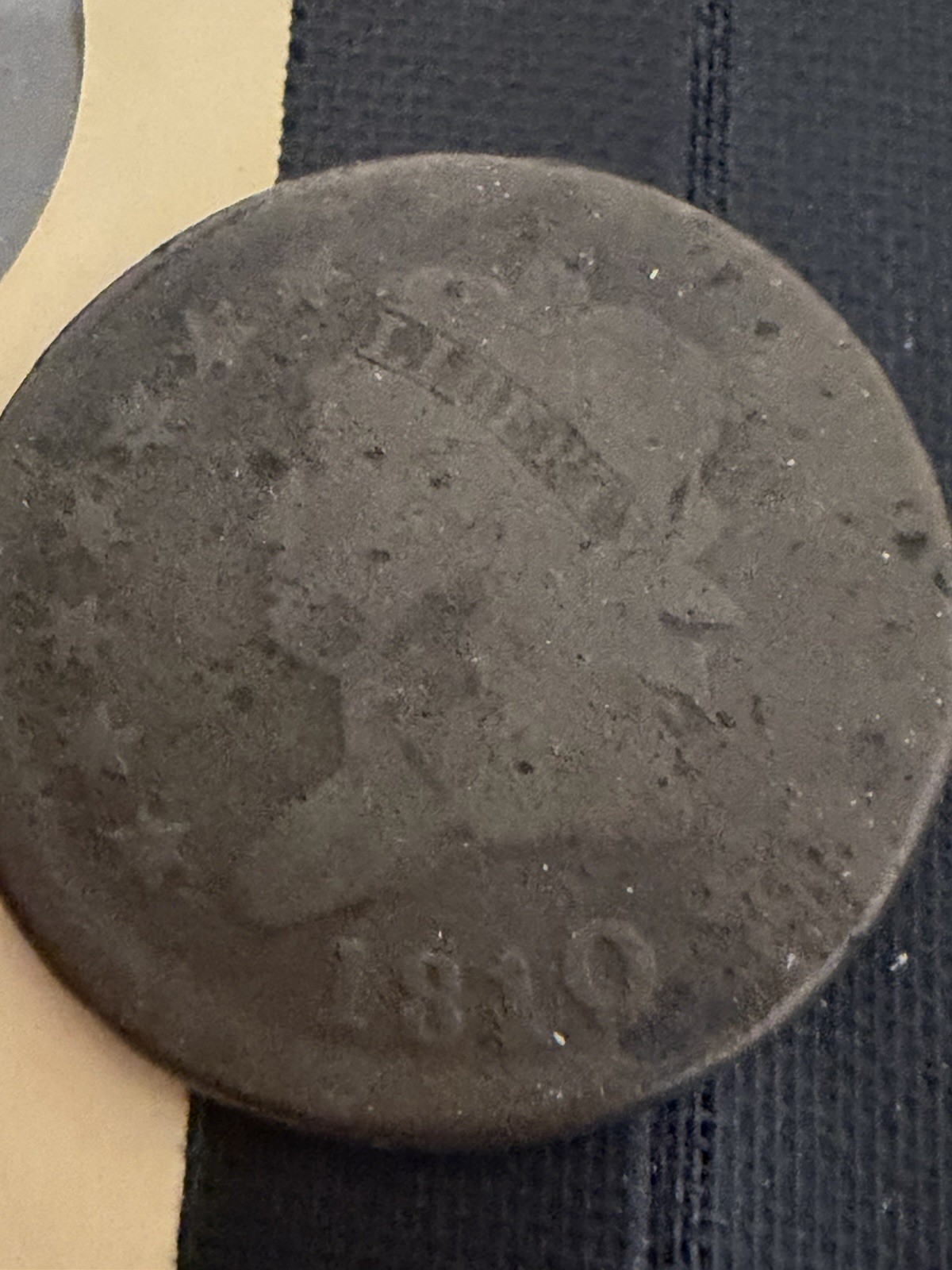 1810 Large Cent AG/G