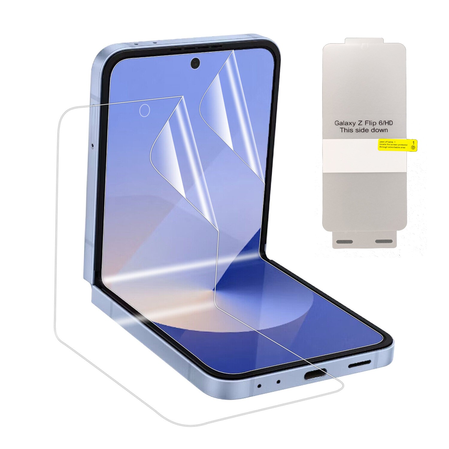 For Samsung Galaxy Z Flip 6 5G Hydrogel Full Covered Screen Protector Protector