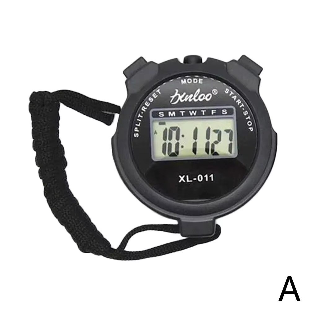 Stopwatch Digital LCD Sports Counter Timer Watch Handheld Countdown Stop Timer